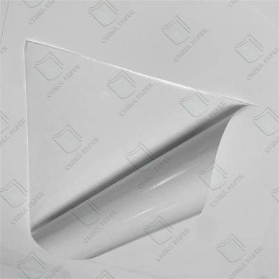 China Factory Quality Label Paper Adhensive Sticker Paper For Supermarket zu verkaufen