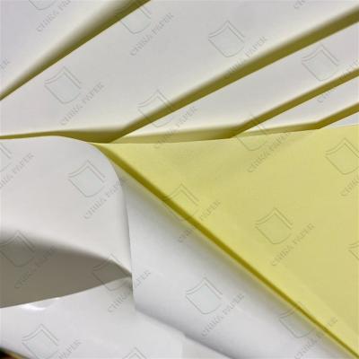 China Supermarket Label Paper Glassine Paper Adhensive Sticker Paper zu verkaufen