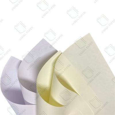 中国 Wood-Free Bond Writing  for Books Lithographic Printing Uncoated PP Synthetic Label Offset Paper 販売のため