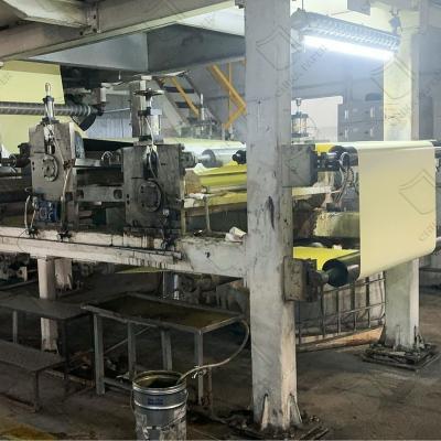 China Papel auto-aderente de relevo amarelo utilizado para a fabricação de adesivos à venda