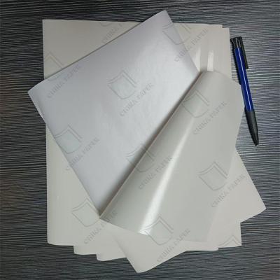 China 80GSM Art Papel Etiquetas Autocolantes Jumbo Roll à venda