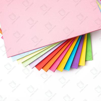 China 60-400gsm Colored Paper For Handicrafts Office Printing And Stationery Supplies for sale