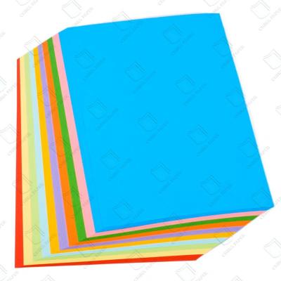 China 75gm 160gm 165gm gekleurd Bristol gekleurd papier board leverancier voor creatief ambacht DIY en school toepassing Te koop