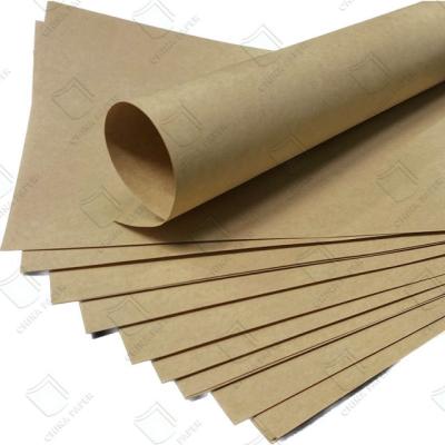 China Papel Kraft 100g~250g con textura resistente y alta resistencia a la explosión en venta