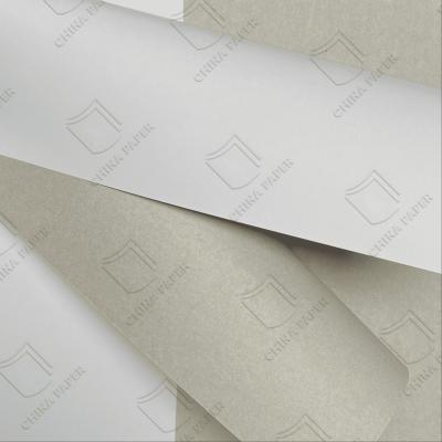 China 180gm-500gm Reciclados de pasta de papel con embalaje sostenible de espalda gris en venta