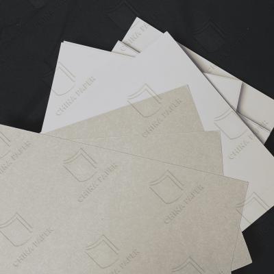 China Sustainable Recycled Duplex Paper Board with Grey Back for Packaging and Shipping for sale