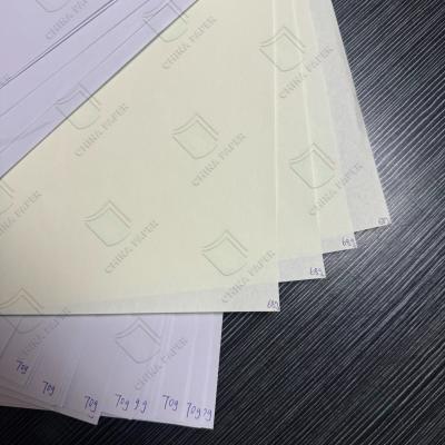 China 50 G Pure White Uncoated Woodfree Offset Paper For Book Printing for sale