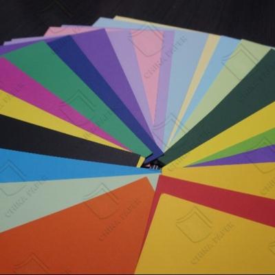 China 70-400GSM 100% Virgin Wood Pulp Paper Color Paper Color Board Office Stationery Educational Material for sale