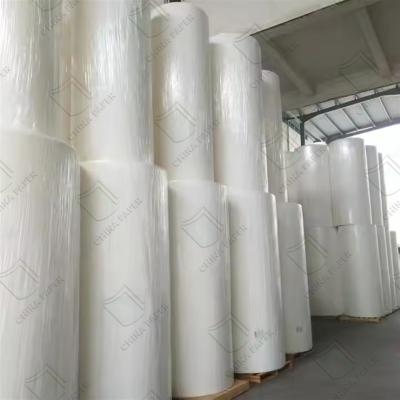 China 1-4ply Toilet Tissue Paper Sustainable Biodegradable Eco-Friendly Mother Roll Toilet Paper  for sale