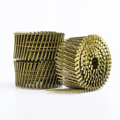 China Construction Material Cheap Flat Iron Pallet Siding Coil Nails With Good Price for sale