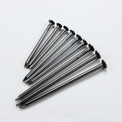 China High Quality Flat Wire Common Nail With Round Porcelain Head for sale