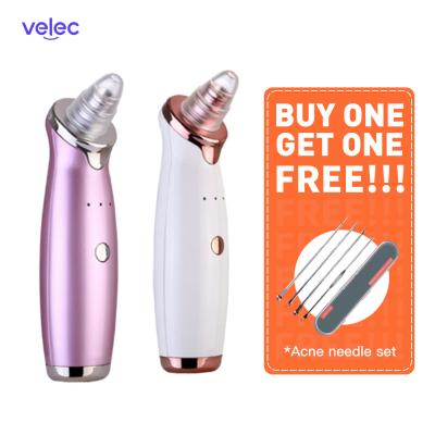 China Acne Treatment Customized Logo Clean Skin Tool Pore Acne Pimple Remover Black Head Nose Remover Vacuum Suction Deep Blackhead Remover for sale