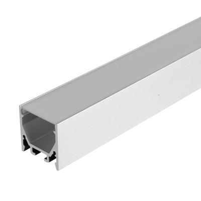 China Factory Price AS2525 Square Extrusion Strip Aluminum Profile Radiator Aluminum Led Profile for sale