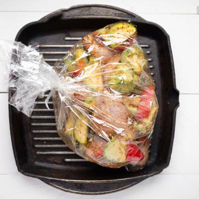 China Disposable High Quality Nylon Seafood Boil Bags Roaster Turkey Brining Bag BAP Free Microwave Oven Bags for sale