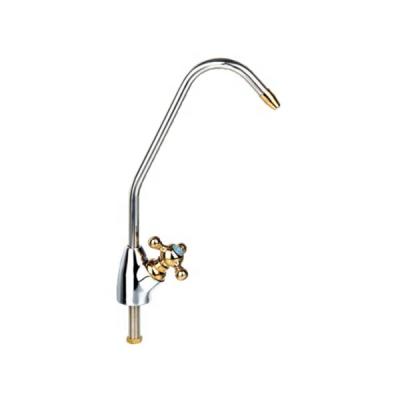 China Hotel Copper Stainless Steel Goose Neck Faucet For Water Filter Use for sale