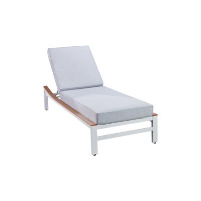 China New High Quality Eco-friendly Plastic Wood Comfortable Outdoor Furniture Beach Convertible Lounge Lounge for sale