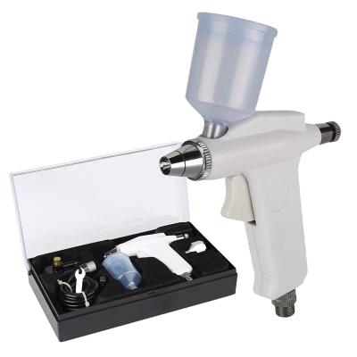 China Spray Gun Gravity Paint Machine 0.3MM Nozzle Professional Air Spray Pneumatic Spray Gun for sale