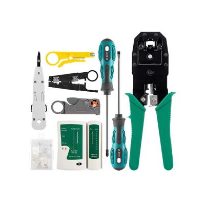 China Hot-selling high quality hardware package stripping and crimping manufacturer's network raceway tool kit for sale