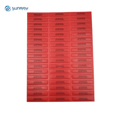 China High quality microwave barcode eas adhesive label 58khz security for eas system for sale