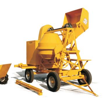 China Construction worksÂ   350L 500L Diesel Type Concrete Mixer With Winch for sale