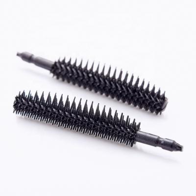 China Environmental Friendly and Soft Lash Wand Tip Comb Silicone Black Silicone Black Supplier Eyelash Mascara Brush Top Head for sale