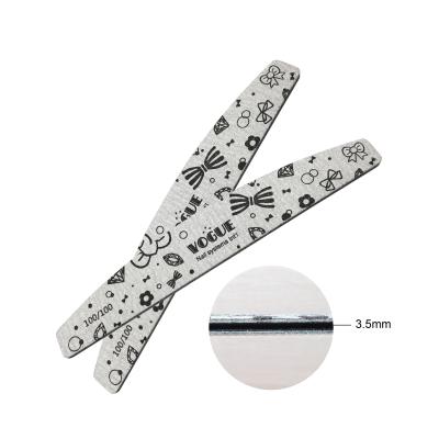 China Acrylic/gel/nature nail Taiwan OEM 5301 high quality custom manicure double side nail files for sale