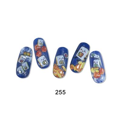 China 250 styles professional wholesale designers nail stickers press for sale