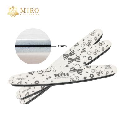 China 5325 Manicure care made in Taiwan professional manicure sand paper double side nail file for sale