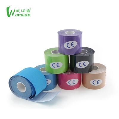 China Unisex High Premium Rayon Sports Tape Synthetic Athletic Training Tape Kinesiolgoy Tapes 5cmx5m (2