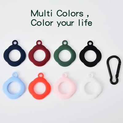 China Kids Factory Cheap Price No Deformmation Pet Collar Anti-lost Silicone Protective Case for Airtag for sale