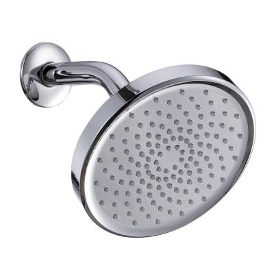 China With Diverter Aquacubic High Pressure 6 Inch Chrome 2.5 GPM Shower Head With Stainless Steel Arm for sale