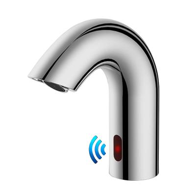 China Single Sense Faucets Aquacubic Automatic Electronic Cold Hands Touchless Sensor Bathroom Basin Free Infrared Faucet for sale