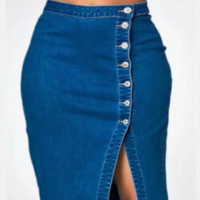 China Anti-Static Women Sexy High Waisted Denim Skirt Woman Fashion 2023 Summer Ladies Slim Casual Bodycon Shorts Jeans Skirt Oversized for sale