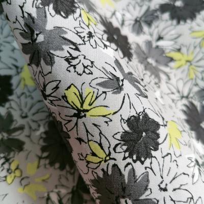 China Cotton Anti-UV High Density Mercerizing Flower Printed Fabric For Girls Dress Skirt for sale