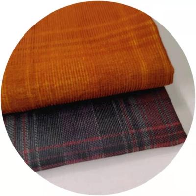 China China supplier hot sale high quality anti pill cotton yarn dyed corduroy woven fabric for dress pants jackets for sale