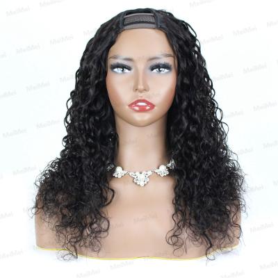 China Silky Straight Brazilian Indian Cambodian Virgin Human Wig Kinky Curly Straight Clip In Hair U Part Wig For Black Women for sale