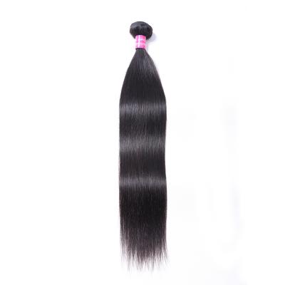 China 100%virgin hair grade 7a indian hair straight weave raw indian original hair bundles hair soft tangle shedding free for sale