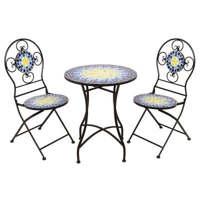 China Patio\Garden\Outdoor Outdoor\Restaurant\Bar Mosaic Tile Bistros Set for sale