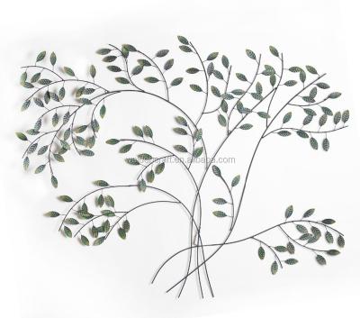 China China New Products Wall Hanging Metal Home Decorative Wall Art Tree for sale