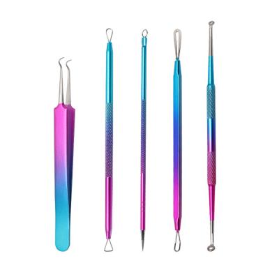 China 2019 New Acne Blackhead Remover Needle Pimple Pimple Blemish Extractor Tool SY-5004 for sale