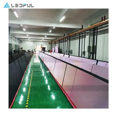 China P10 INDOOR AND OUTDOOR Large LED Display Screens Full Color Outdoor Waterproof Stadium LED Display for sale