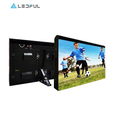 China Factory direct INDOOR AND OUTDOOR stadium led display perimeter led banner screen panel for sale