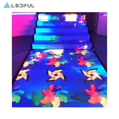 China IP67 P4.81 DJ Booth Bar Dance Floor LED Display INDOOR AND OUTDOOR Full Color Interactive Programmable Screen for sale