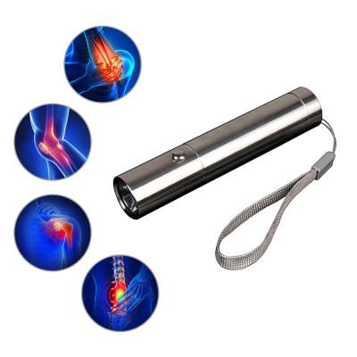 China Portable Dye Removal Torch Near Infrared Light Therapy 630nm 660nm 850nm Joint Pain Red Light Therapy Flashlight for sale