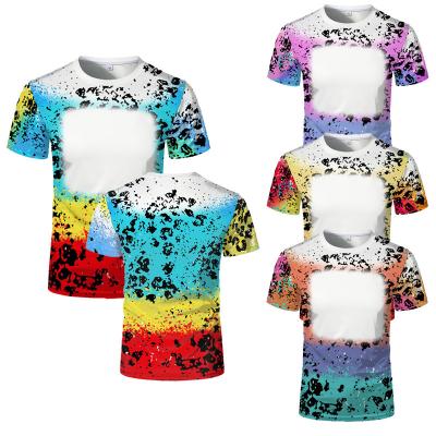 China Full customization QUICK DRY fashion 3D printing 2XS-6XL sleeve round neck sublimation blank T-shirt support air or short sea shipping for sale