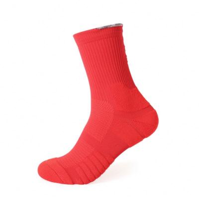 China Breathable Custom Compression Ankle Crew Sports Sock For Men's Athletic Performance Running Socks for sale