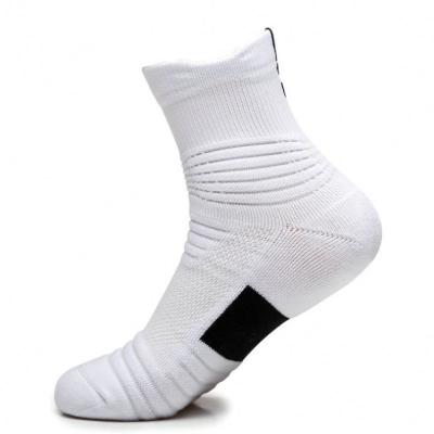 China OEM Breathable High Quality Breathable Custom Logo MEN Crew Tennis Outdoor Athletic Socks Hiking Sport Cycling Socks for sale