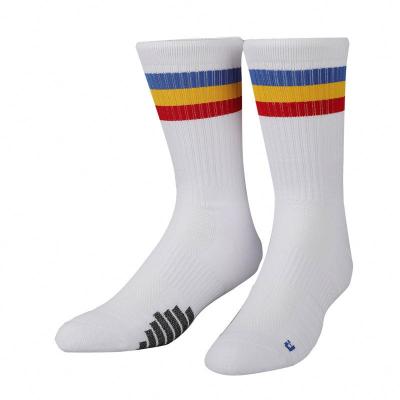 China Wholesale hot sale custom logo fashion style crew breathable printed men's sport socks cotton socks men's socks for sale