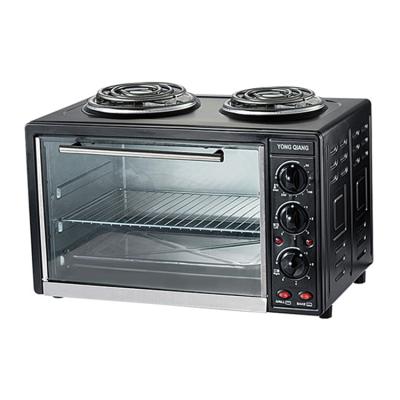 China 110V Household Stove Electric Oven 30L Toaster Oven With Electric Hot Plates Home Kitchen Oven for sale