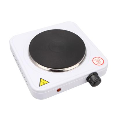 China Household 1 Burner Hot Plate 1000 Watt Electric Stove With Cast Iron Burners Single Solid Burner for sale